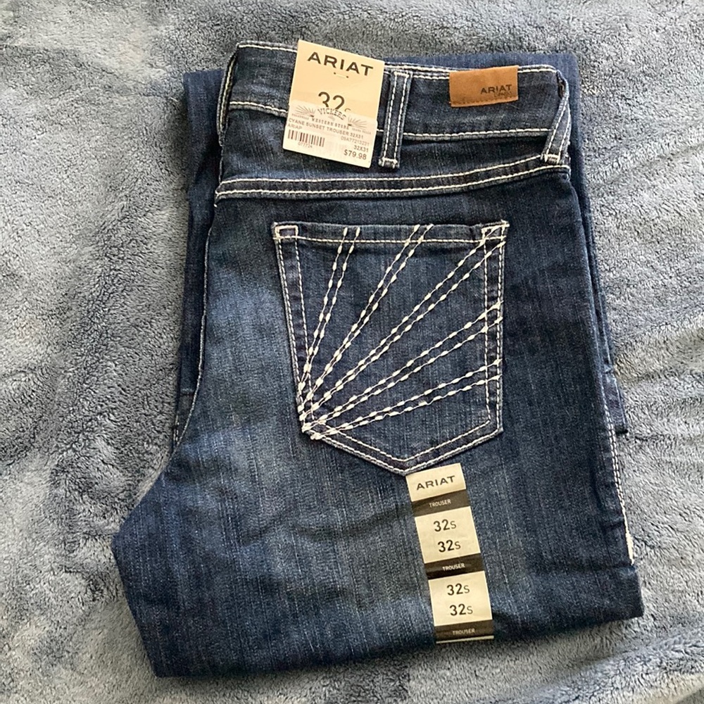 Ariat Trouser Jeans, never worn, tagged still.